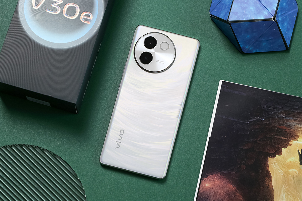 Điện thoại vivo V30e 5G 12GB/256GB Trắng - 5