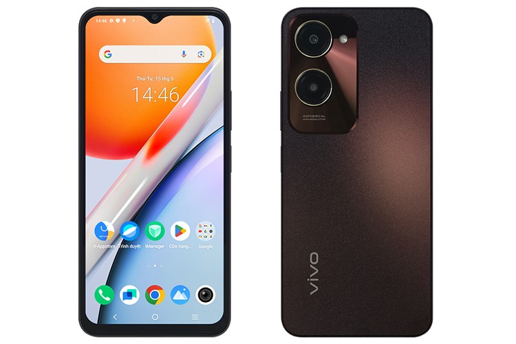 Điện thoại vivo Y18S 6GB/128GB Màu Nâu