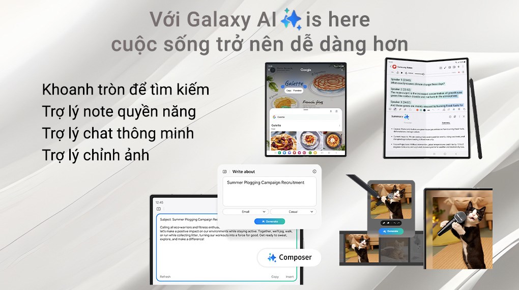 Điện thoại Samsung Galaxy Z Fold6 5G 12GB/1TB