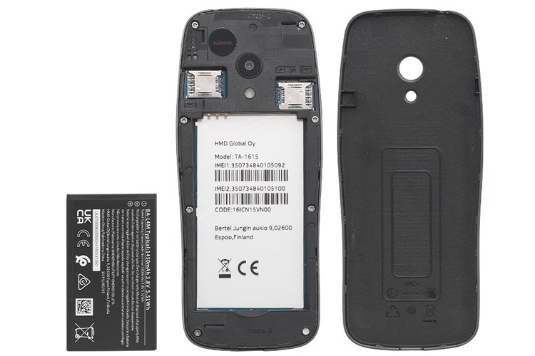 Điện thoại Nokia 3210 4G Màu Đen