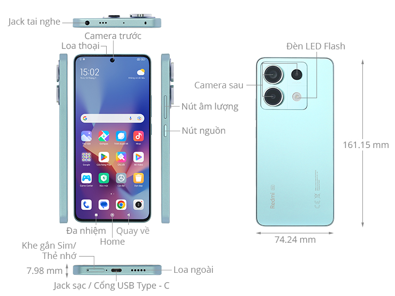 Xiaomi Redmi Note 13 Pro 5G 12GB/512GB