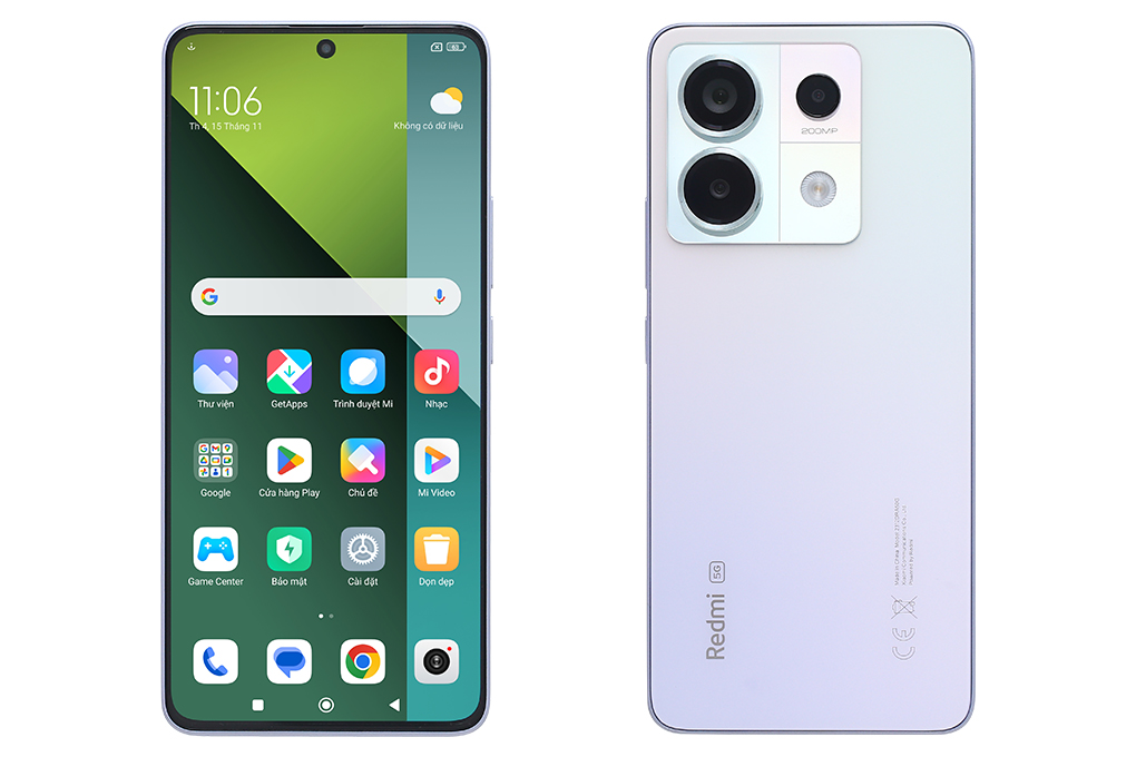 Điện thoại Xiaomi Redmi Note 13 Pro 5G 12GB/512GB Màu Tím