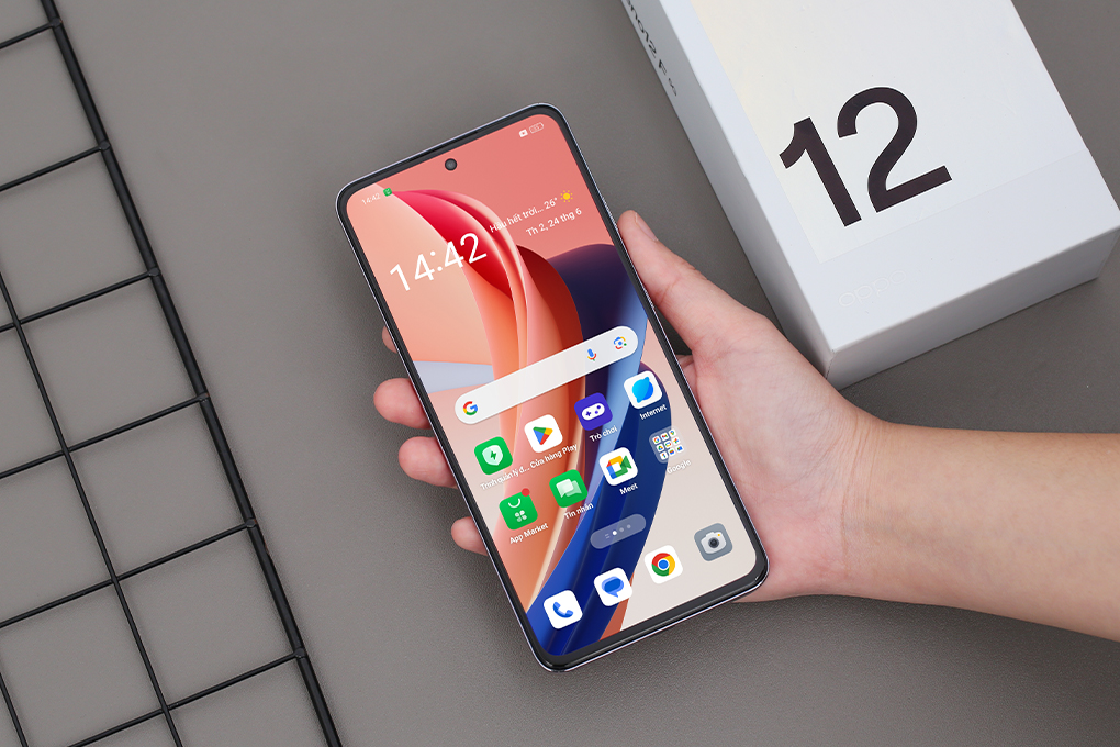 Điện thoại OPPO Reno12 F 5G 12GB/256GB Màu Cam