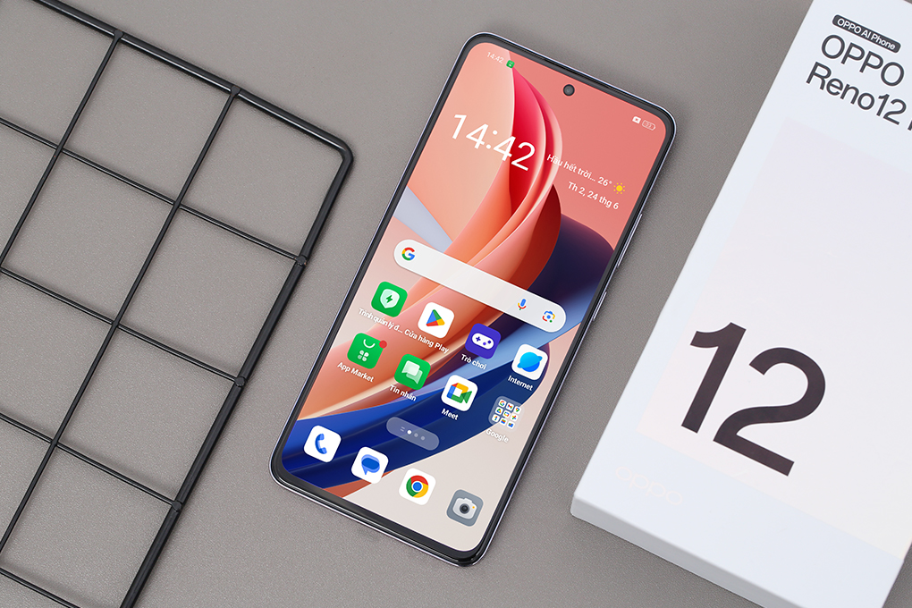 Điện thoại OPPO Reno12 F 5G 12GB/256GB Màu Cam