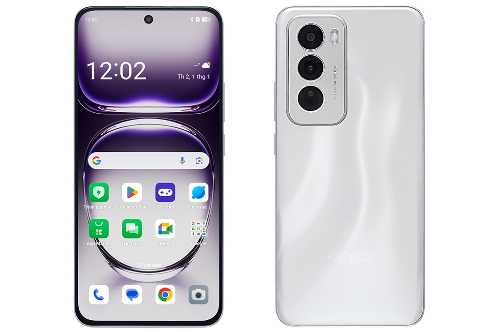 Điện thoại OPPO Reno12 5G 12GB/256GB Màu Bạc