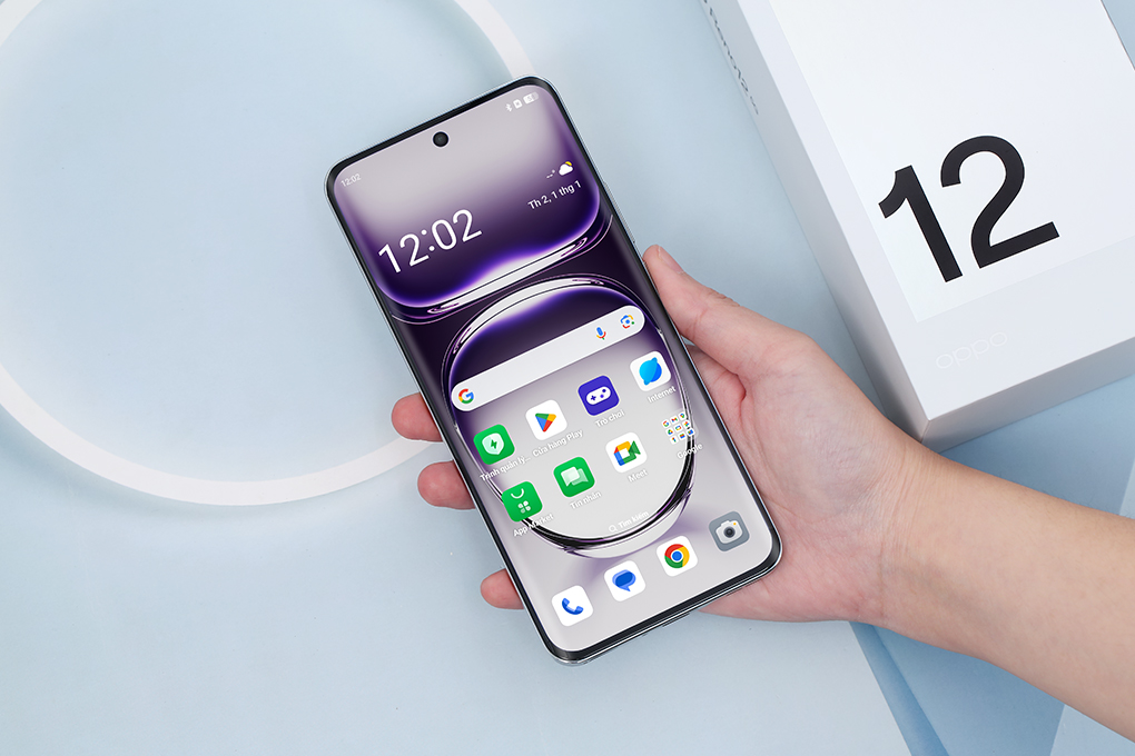 Điện thoại OPPO Reno12 5G 12GB/256GB Màu Bạc