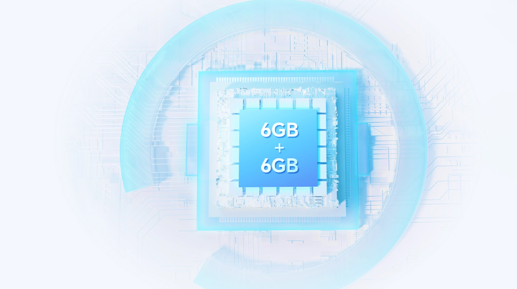 HONOR X6b 6GB/128GB Tím - RAM mở rộng