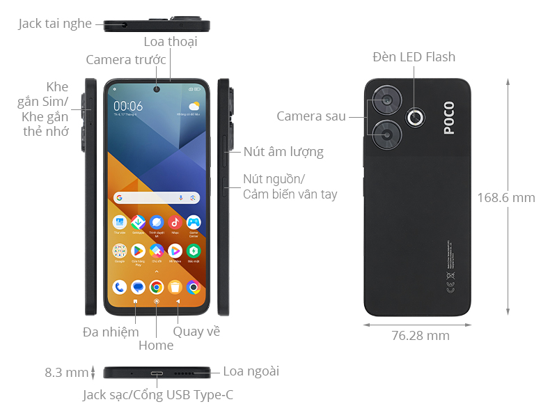 Xiaomi POCO M6 6GB/128GB
