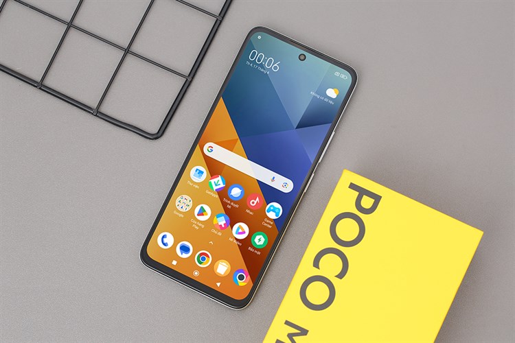 Điện thoại Xiaomi POCO M6 6GB/128GB Màu Bạc