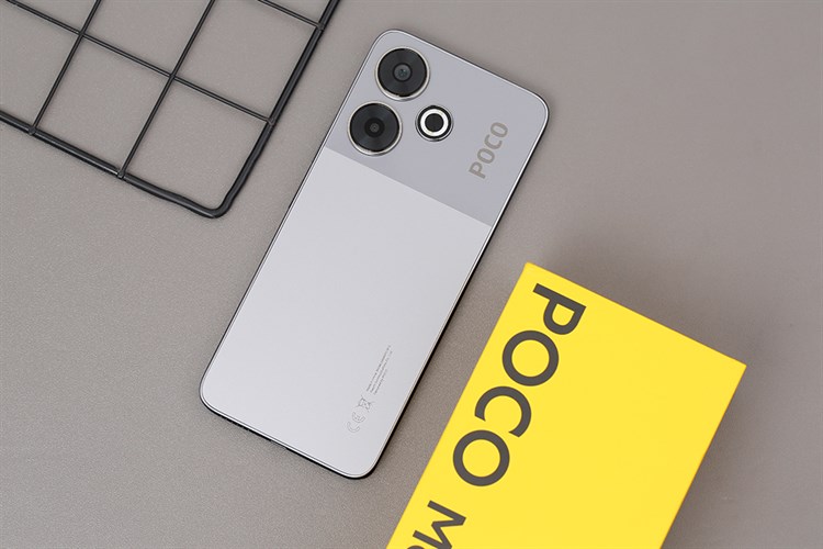 Điện thoại Xiaomi POCO M6 6GB/128GB Màu Bạc