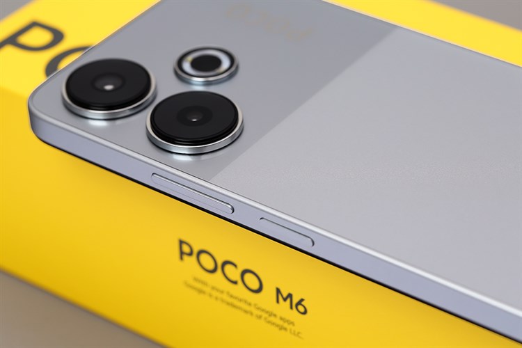Điện thoại Xiaomi POCO M6 6GB/128GB Màu Bạc