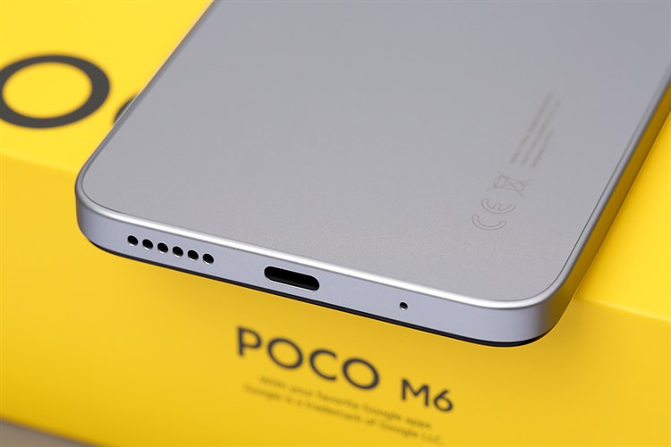 Điện thoại Xiaomi POCO M6 6GB/128GB Màu Bạc