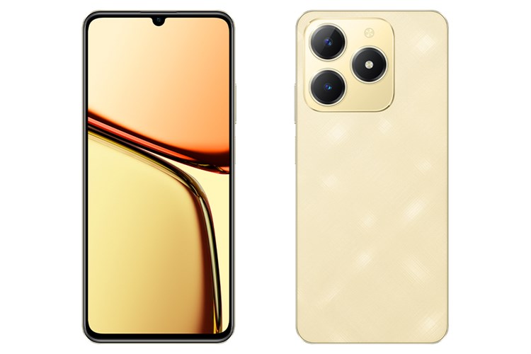 Điện thoại realme C61 4GB/128GB Màu Vàng