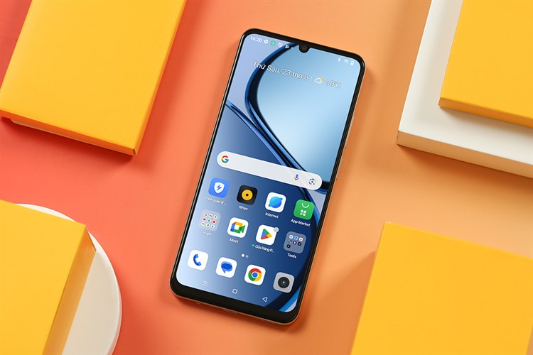 Điện thoại realme C61 4GB/128GB Màu Vàng