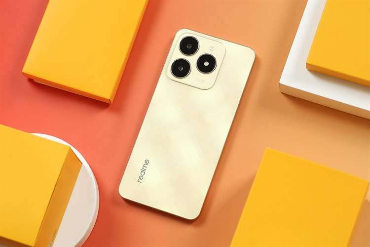 Điện thoại realme C61 4GB/128GB Màu Vàng