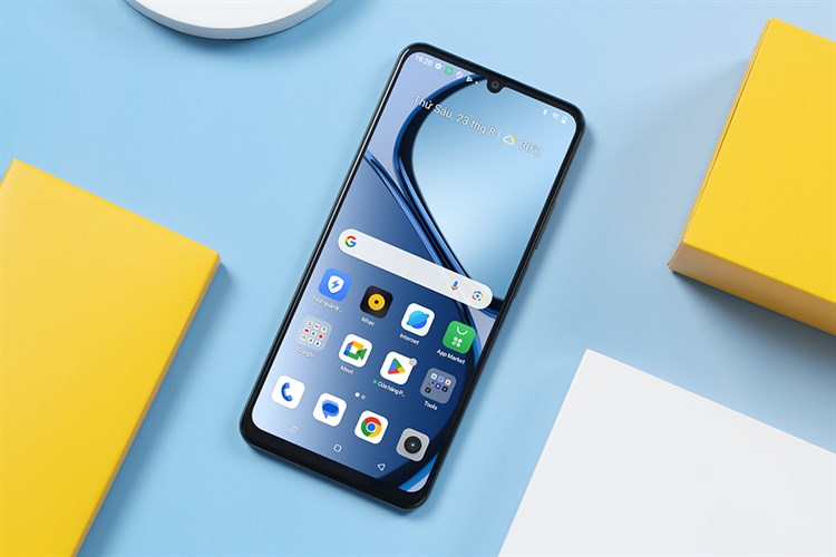 Điện thoại realme C61 6GB/128GB Màu Xanh