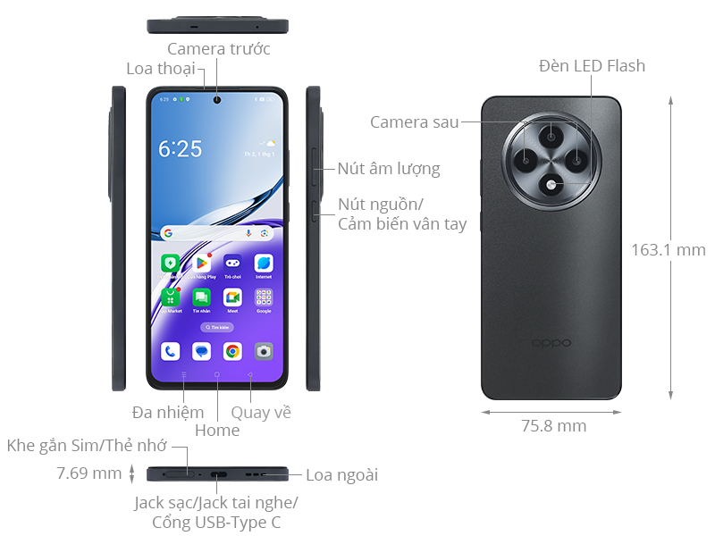 OPPO Reno12 F 8GB/256GB