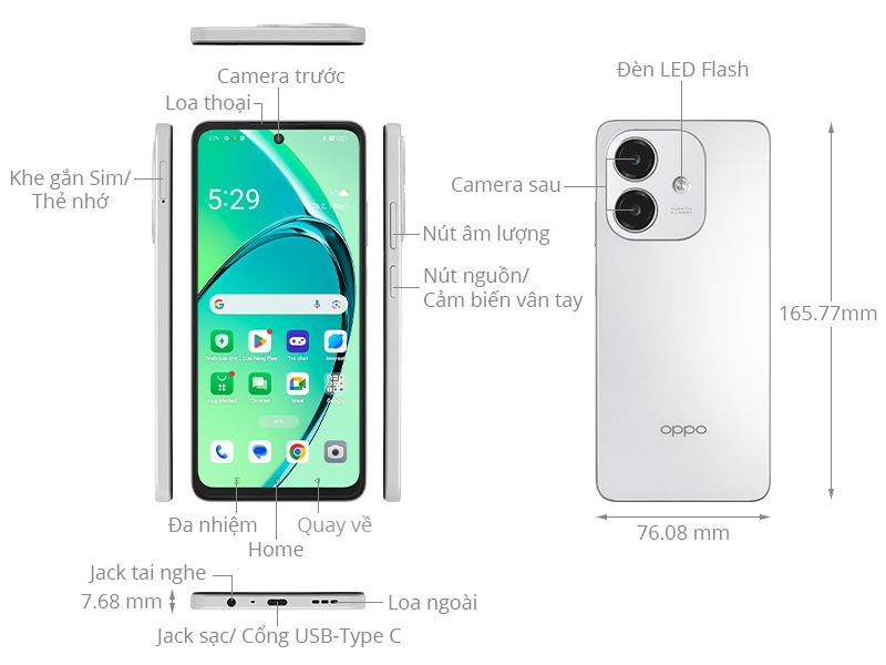 OPPO A3 8GB/128GB