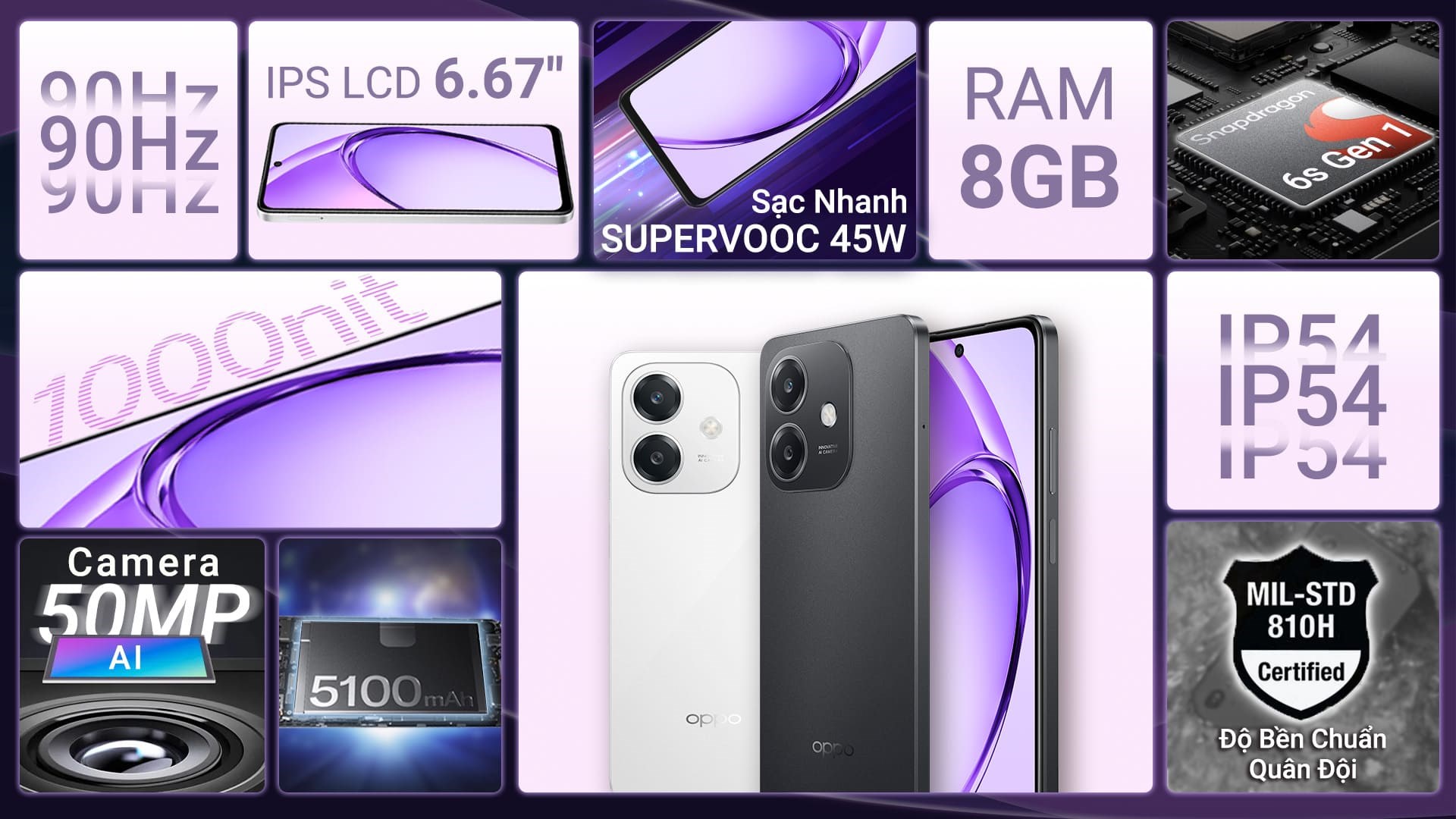 Điện thoại OPPO A3 8GB/256GB