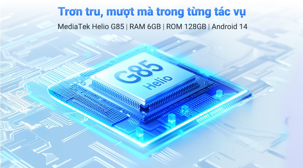 Điện thoại HONOR X6b 6GB/128GB Đen/Xanh lá