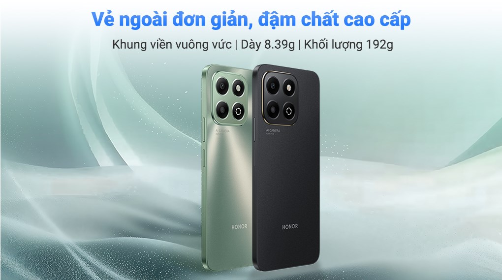 Điện thoại HONOR X6b 6GB/128GB Đen/Xanh lá