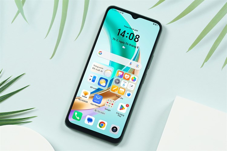 Điện thoại HONOR X6b 6GB/128GB Đen/Xanh lá Màu Xanh lá