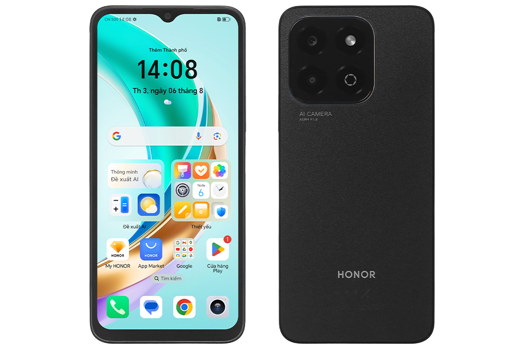HONOR X6b 6GB/128GB Đen/Xanh lá - 3