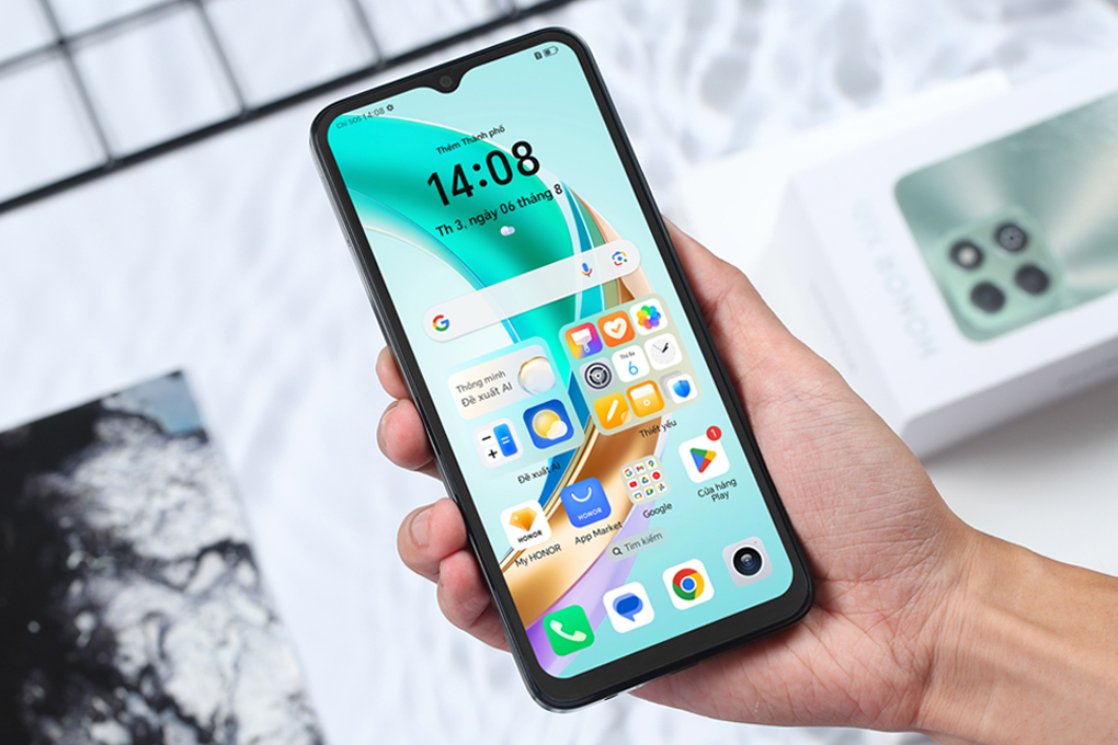 HONOR X6b 6GB/128GB Đen/Xanh lá - 25