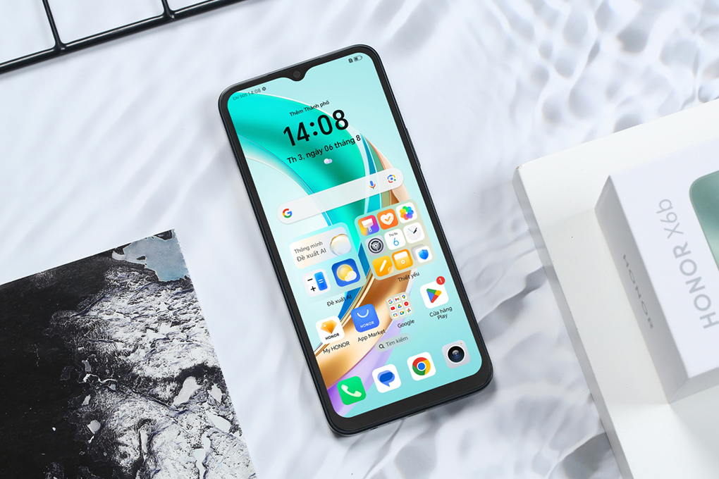 HONOR X6b 6GB/128GB Đen/Xanh lá - 12