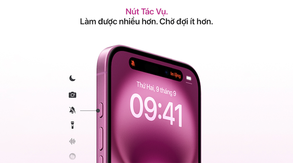 iPhone 16 - Điều khiển camera