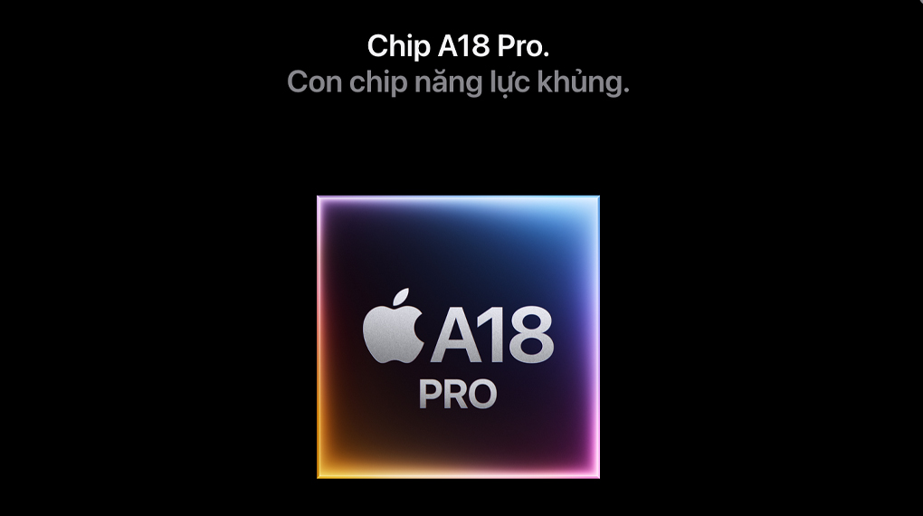 iPhone 16 Pro Max 1TB - Chip A18 Pro (Nguồn: Apple.com) iPhone 16 Pro Max 1TB - Chip A18 Pro (Nguồn: Apple.com)