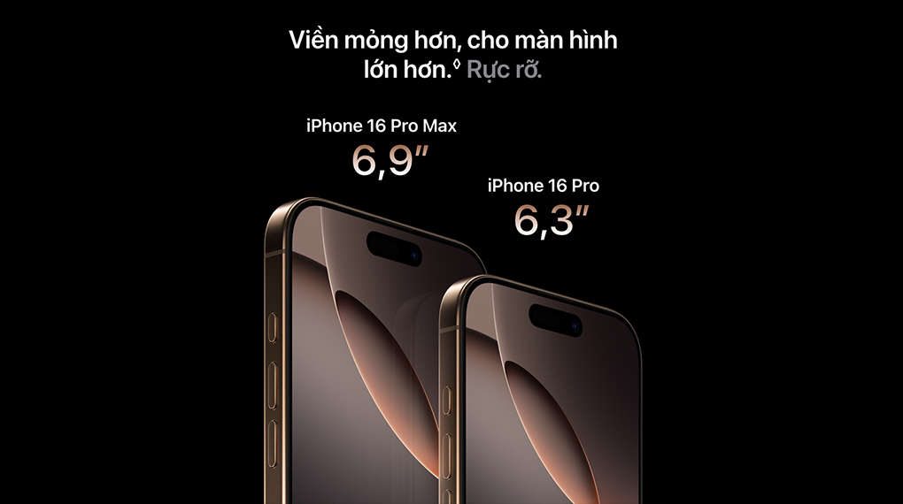iPhone 16 Pro Max 1TB - Màn hình (Nguồn: Apple.com) iPhone 16 Pro Max 1TB - Màn hình (Nguồn: Apple.com)
