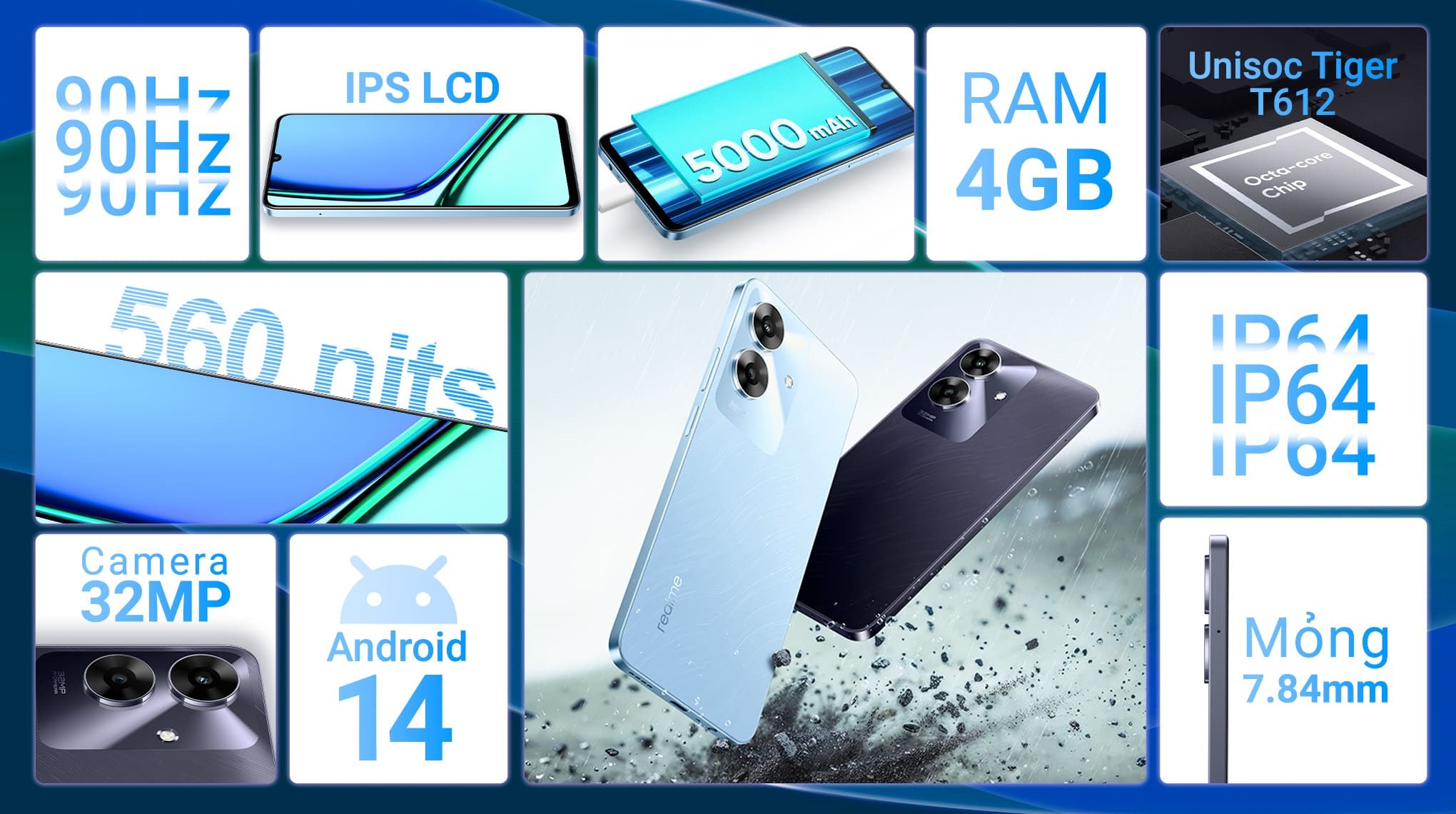 realme Note 60 4GB/128GB - Chính hãng, giá tốt, có mua trả chậm