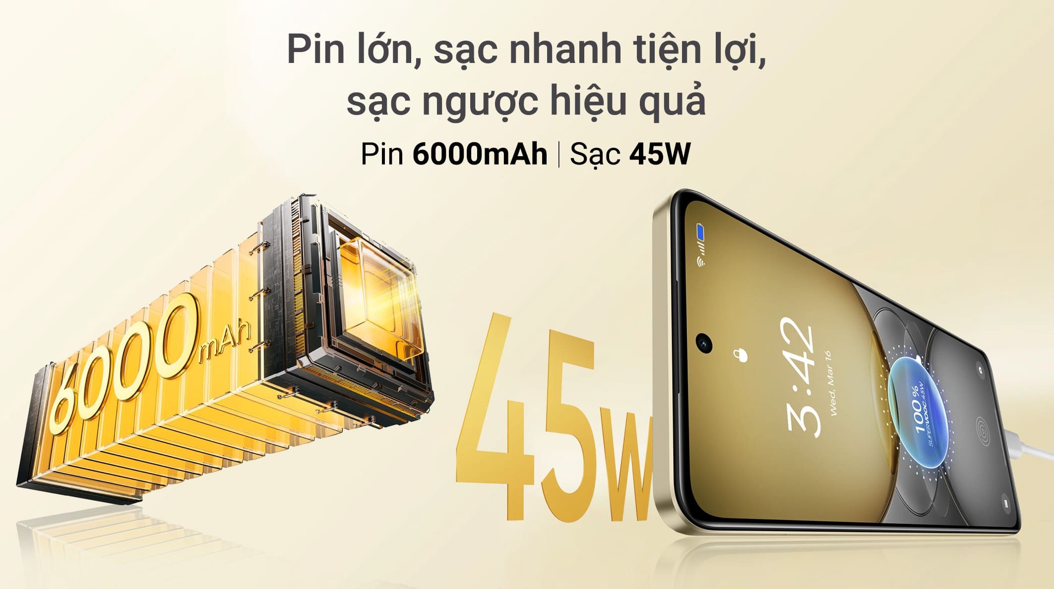 Điện thoại realme C75 8GB/512GB