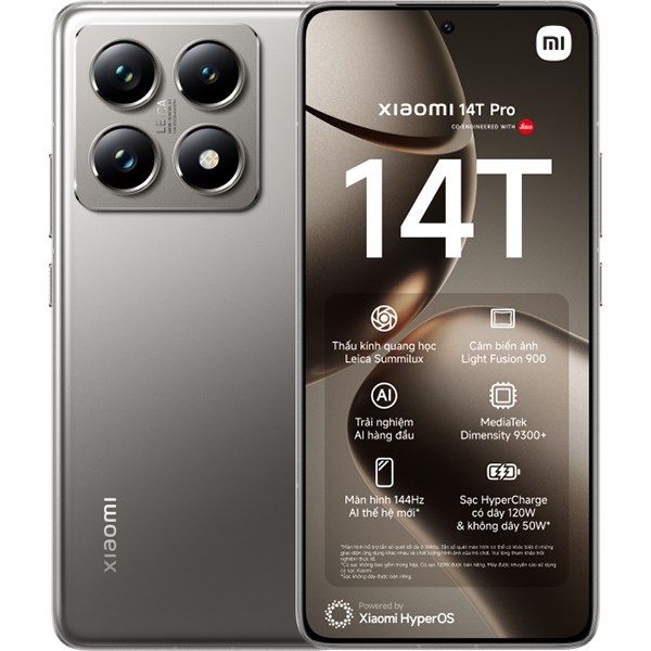 Điện thoại Xiaomi 14T Pro 5G 12GB/1TB