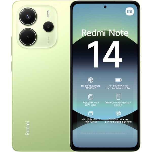 Điện thoại Xiaomi Redmi Note 14 8GB/256GB