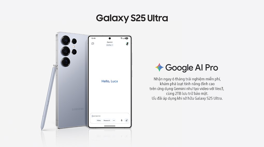 Điện thoại Samsung Galaxy S25 Ultra 5G 12GB/512GB