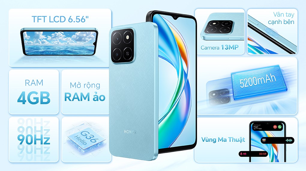 Điện thoại HONOR X5b 4GB/64GB