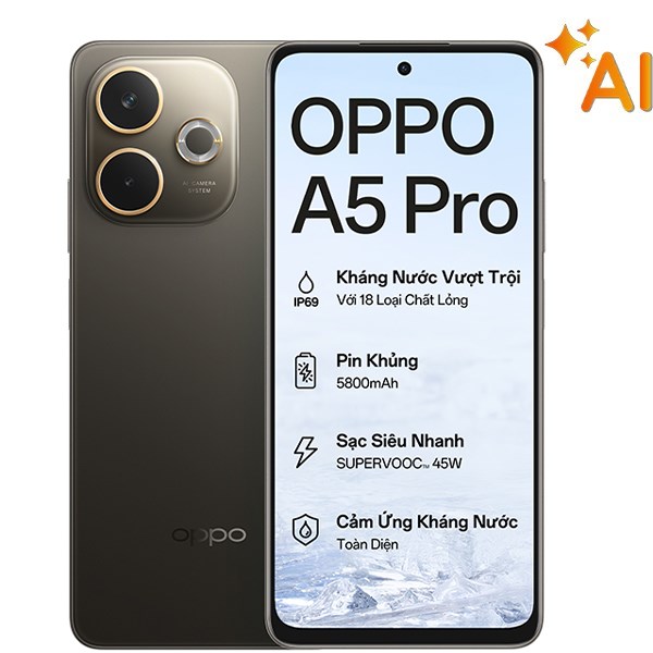 Điện thoại OPPO A5 Pro 5G 8GB/256GB