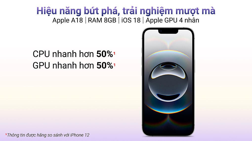Điện thoại iPhone 16e 512GB