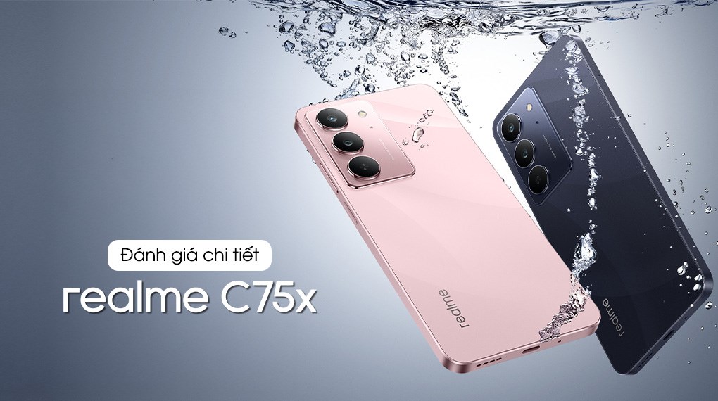 Điện thoại realme C75x 6GB/128GB