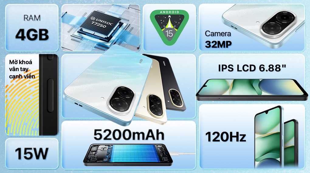 Điện thoại Xiaomi Redmi A5 4GB/128GB