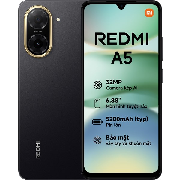 Điện thoại Xiaomi Redmi A5 4GB/128GB