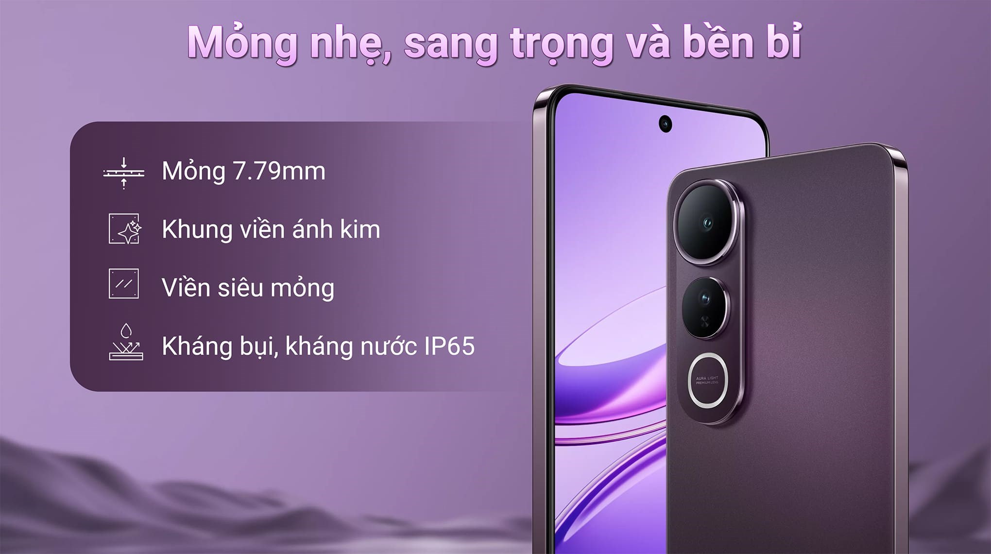 Điện thoại vivo V50 Lite 5G 12GB/256GB