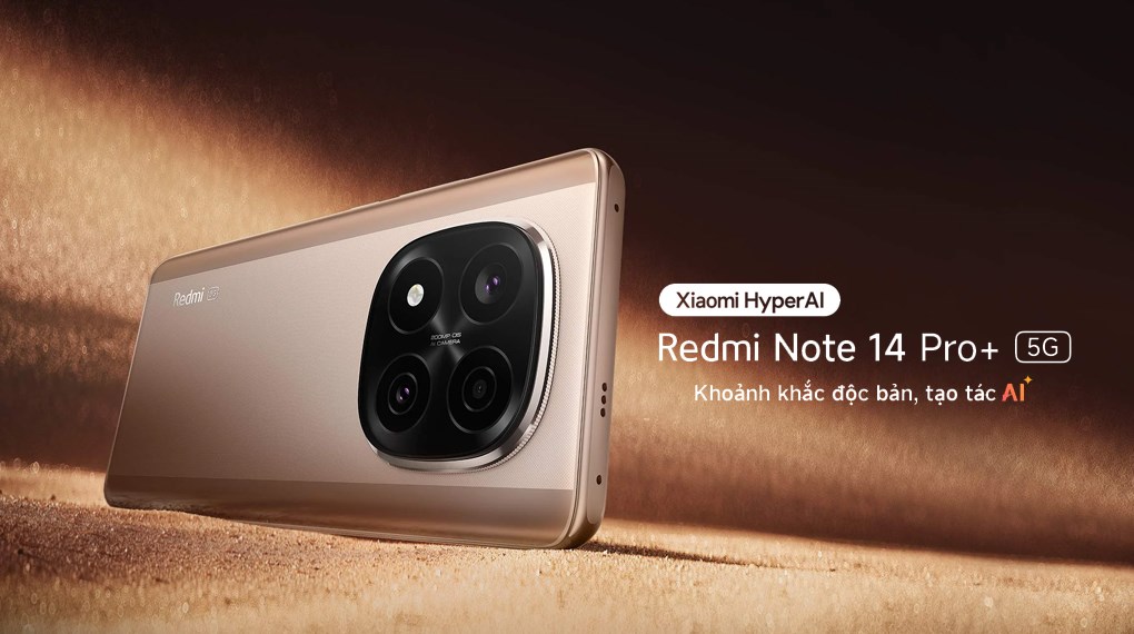 Điện thoại Xiaomi Redmi Note 14 Pro+ 5G 12GB/512GB