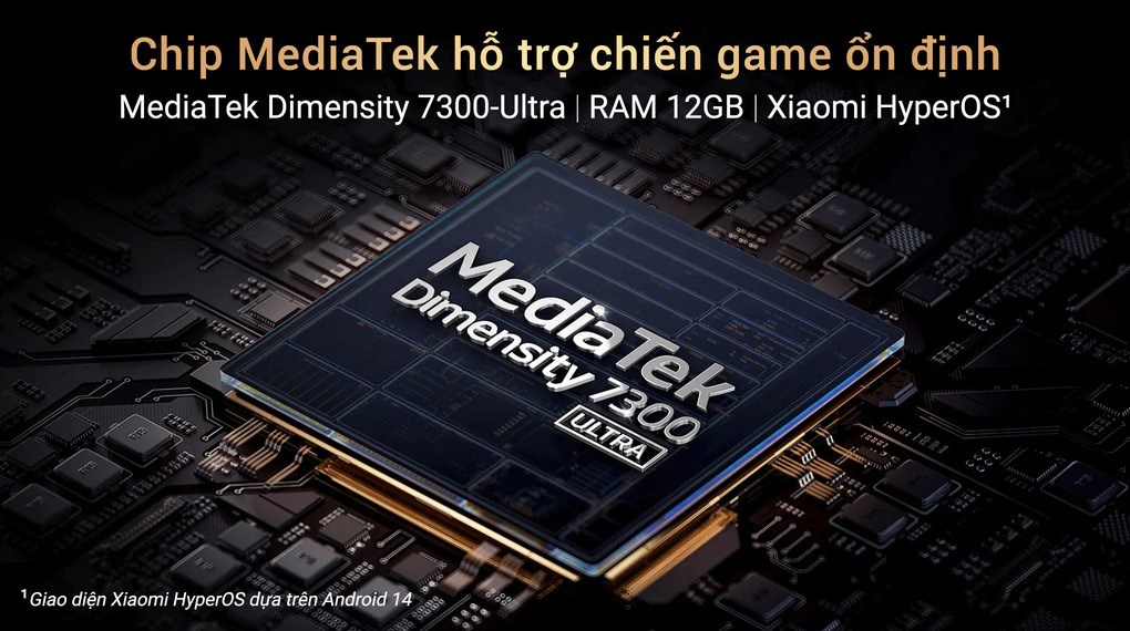 Điện thoại Xiaomi Redmi Note 14 Pro 5G 12GB/512GB