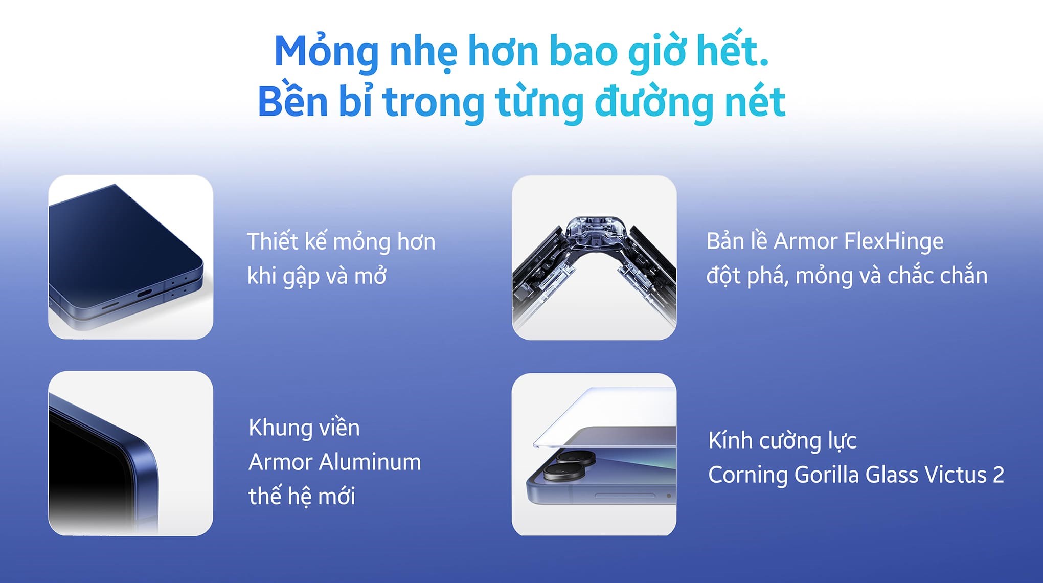 Điện thoại Samsung Galaxy Z Flip7 5G 12GB/512GB