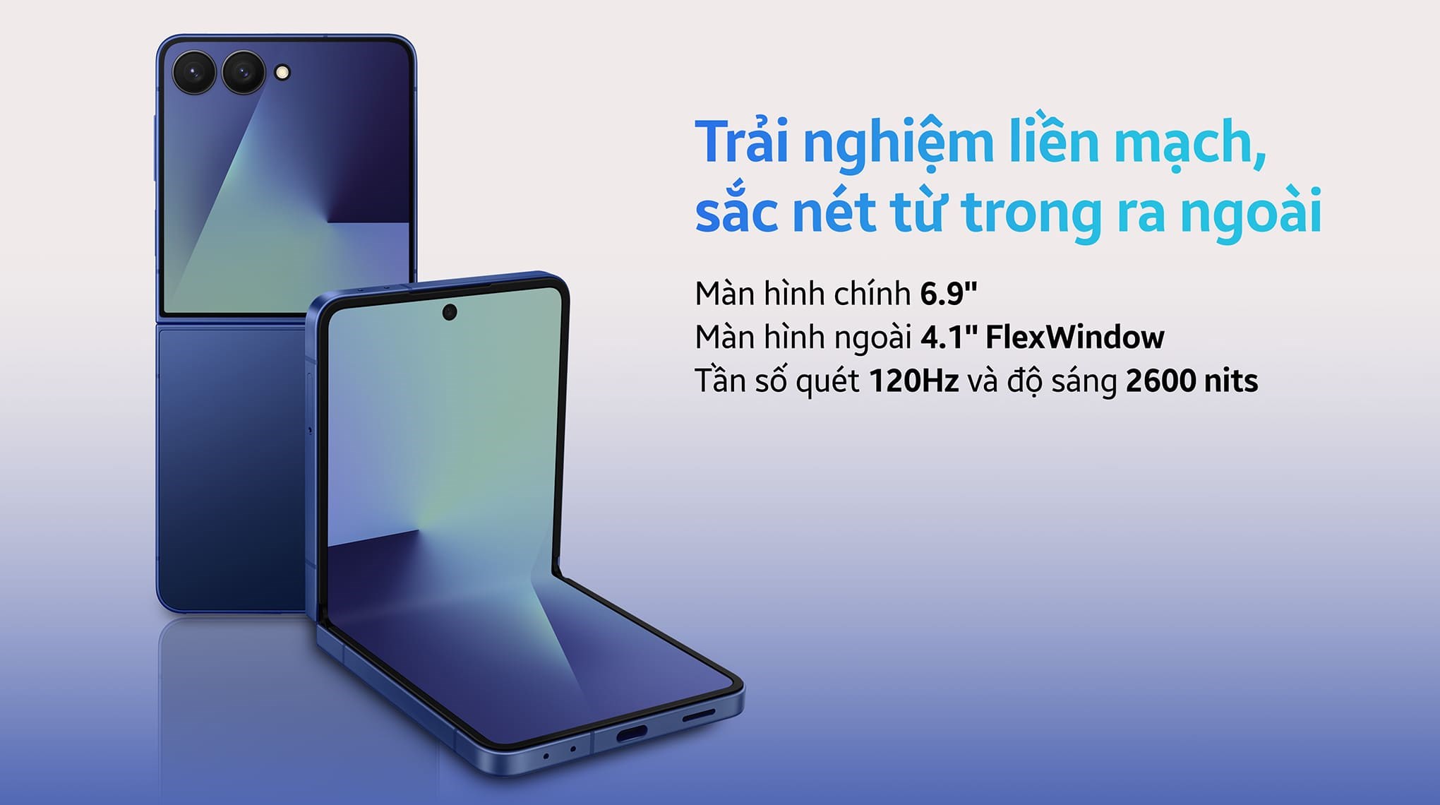 Điện thoại Samsung Galaxy Z Flip7 5G 12GB/512GB