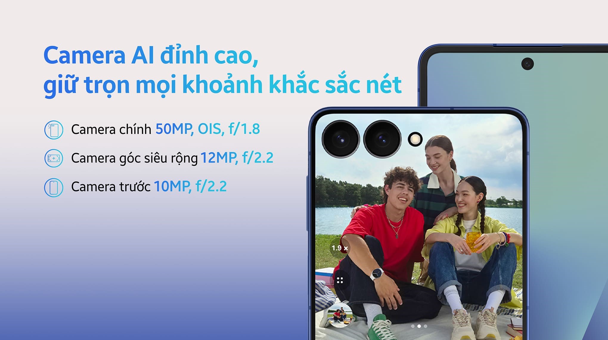 Điện thoại Samsung Galaxy Z Flip7 5G 12GB/512GB