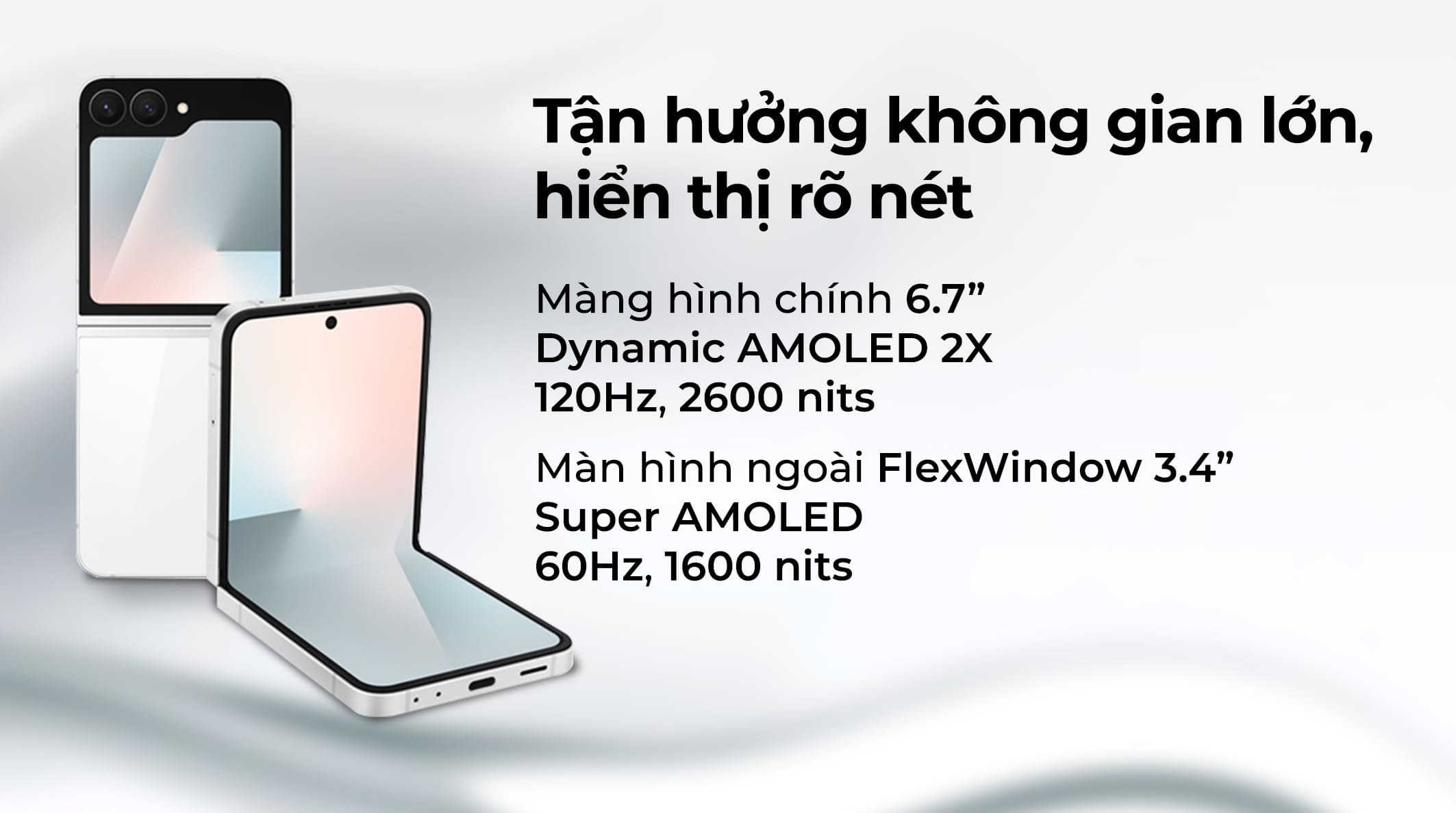 Điện thoại Samsung Galaxy Z Flip7 FE 5G 8GB/128GB